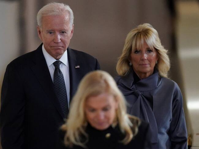 Presidente de Estado Unidos Joe Biden y la primera dama Jill Biden. Getty Images