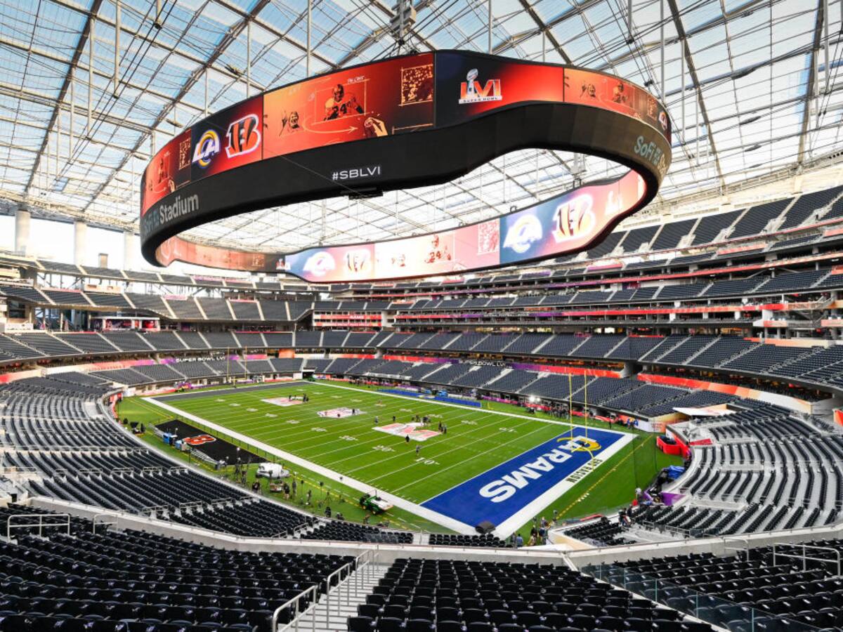 Todo listo para el Super Bowl y el show de medio tiempo