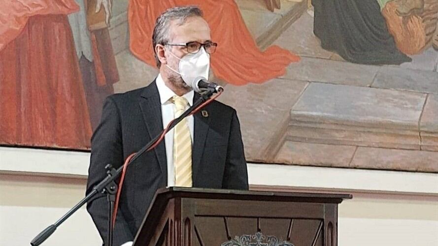 José Luis Diago Franco, rector de la Universidad del Cauca . Foto: Unicauca