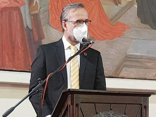 José Luis Diago Franco, rector de la Universidad del Cauca . Foto: Unicauca