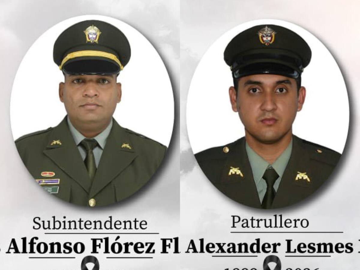 Policía señala a estructura Rodrigo Cadete por ataque armado que dejó 2 policías muertos en Caquetá