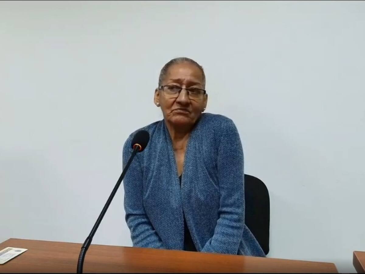 Este es el testimonio de María Elena Vélez en el juicio contra Álvaro Uribe
