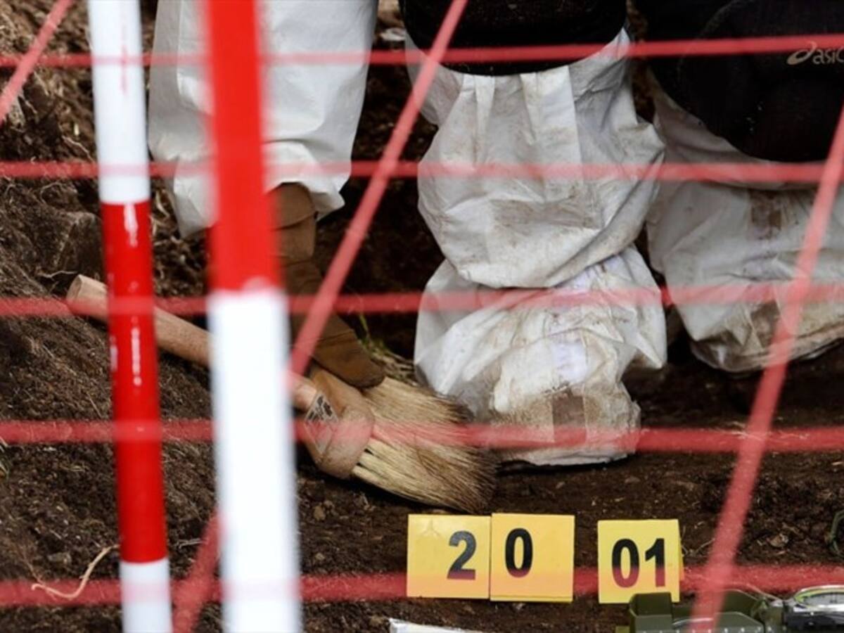 Identifican 113 lugares con posible presencia de restos de desaparecidos en Sucre