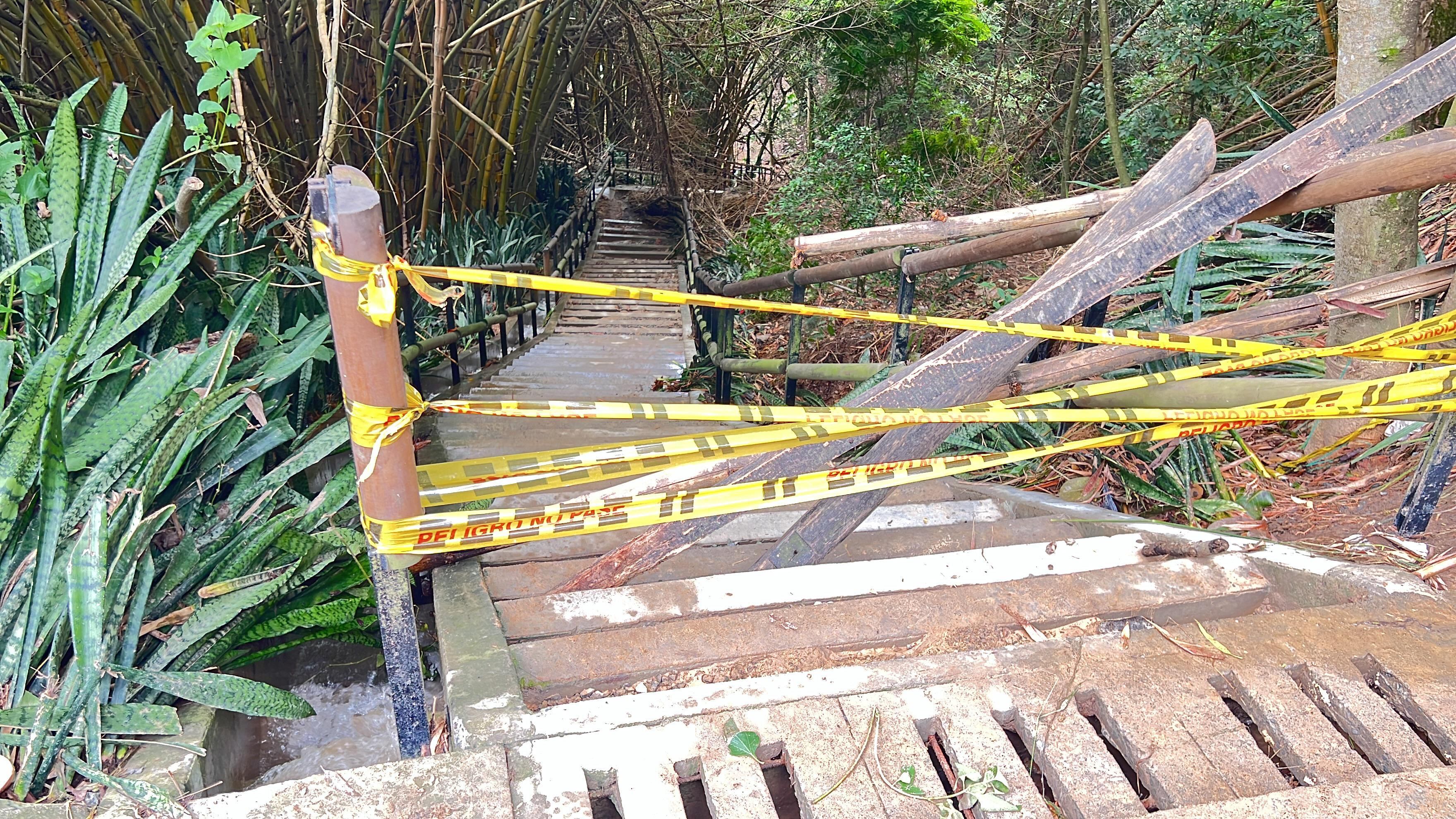 Habitantes del noroeste de Cali piden intervención urgente por afectaciones por lluvias. Foto: W Radio.
