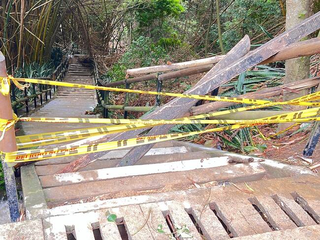 Habitantes del noroeste de Cali piden intervención urgente por afectaciones por lluvias. Foto: W Radio.