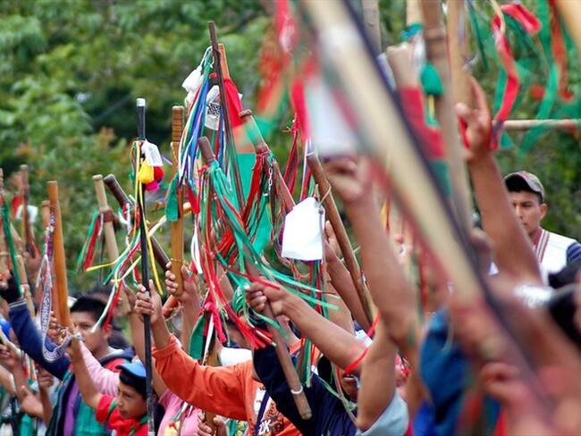 Gobierno establece diálogos con indígenas por asuntos de tierras en Cauca. Foto: Colprensa