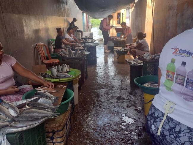 Así se ve el mercado público/ Jorge Zambrano