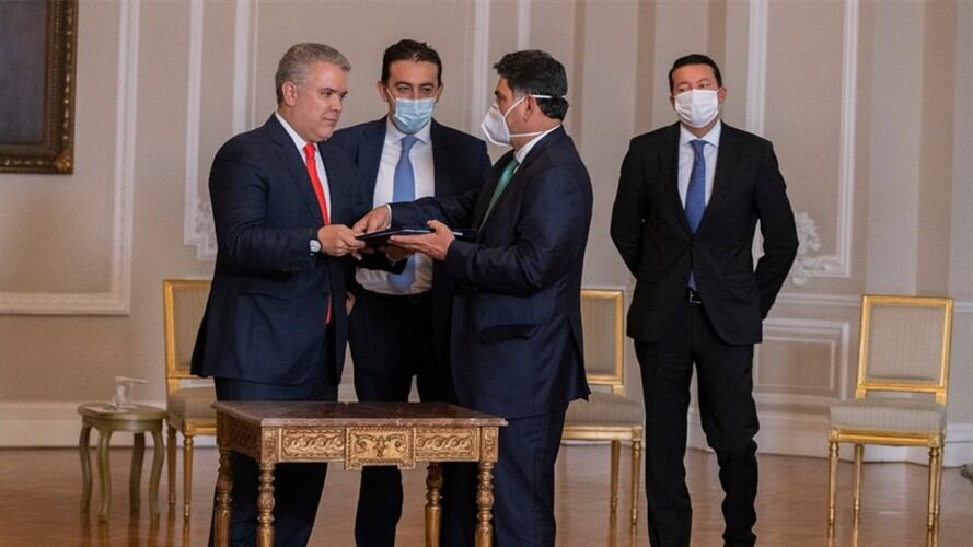 El proyecto se radicó en el Congreso con mensaje de urgencia . Foto: Cortesía: Presidencia