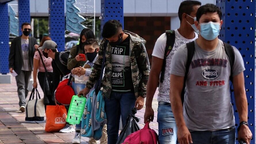 Casos de COVID-19 en Colombia. Foto: Colprensa