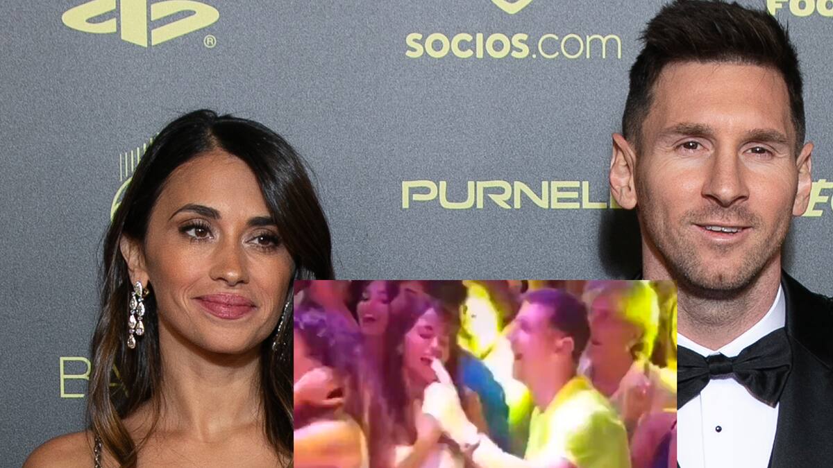 Messi romántico cantó con su esposa Antonela ‘Olvídala’ del Binomio de Oro
