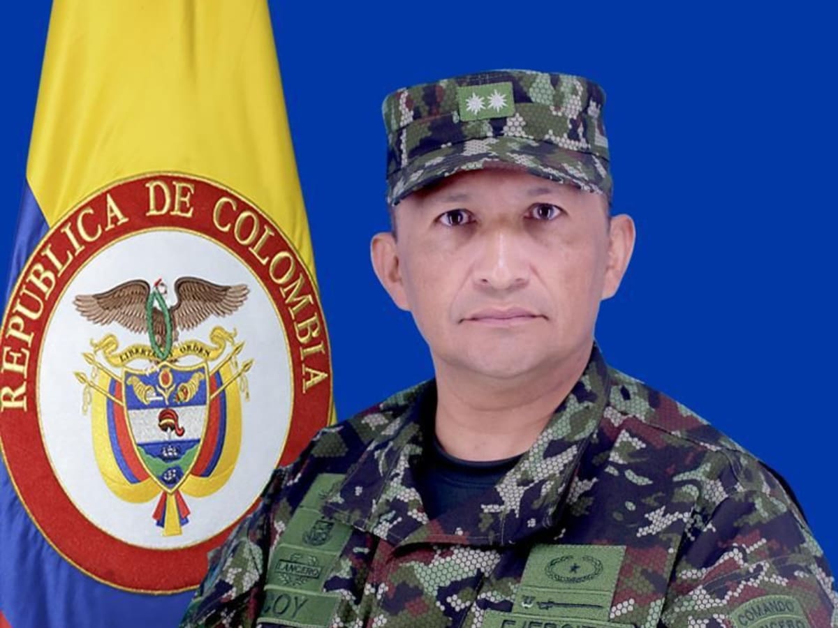 Sale del Ejército el general Fredy Coy, jefe de Operaciones de la institución