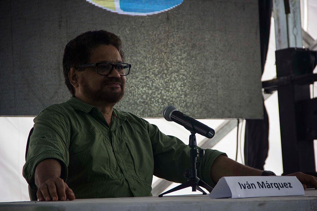 A juicio Iván Márquez por homicidio de militares Foto: Getty Images