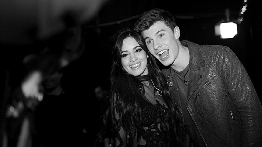 Camila Cabello con Shawn Mendes. Foto: Getty Images
