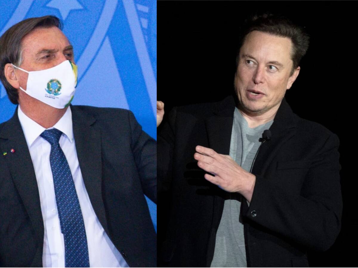 Elon Musk se reunió con el presidente de Brasil Jair Bolsonaro