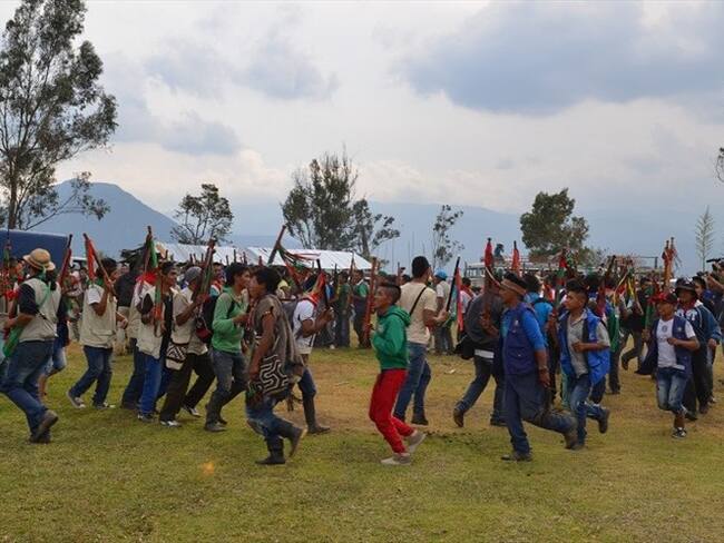 Comunidades de Tierradentro. Foto: Asociación de Cabildos Indígenas del Norte del Cauca.