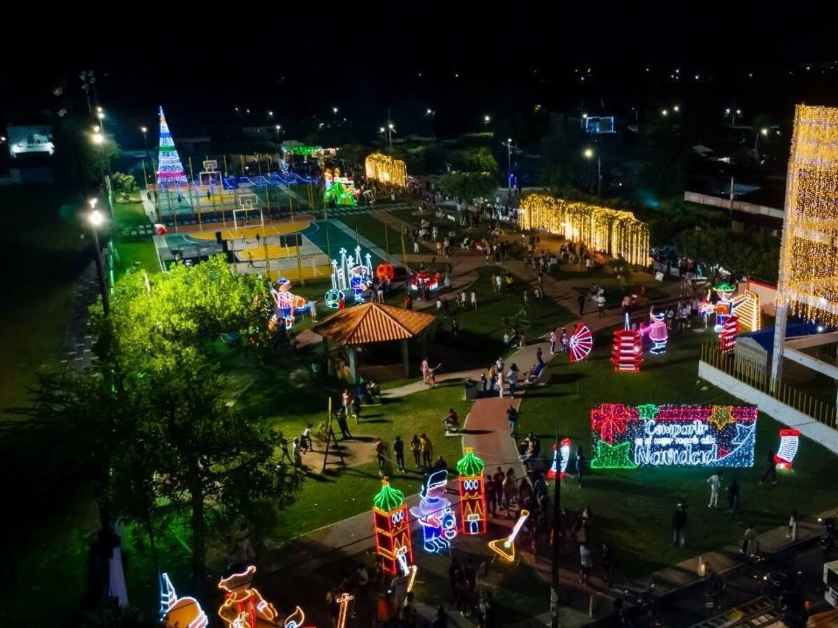 Alumbrados navideños de ESSA 2021, fueron inspirados en la celebración de la Navidad en el Mundo