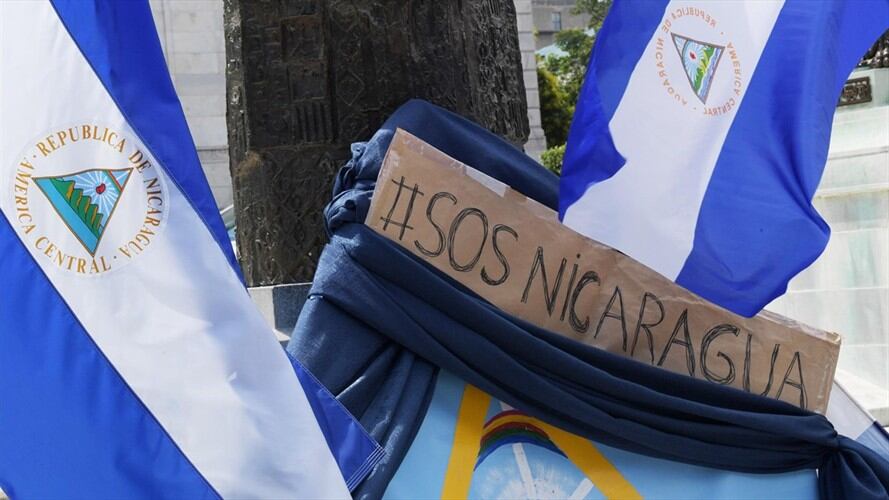 La Cancillería de Colombia, en nombre del Gobierno Nacional, rechazó la detención de más de 20 líderes opositores en Nicaragua. Foto: Agencia EFE / LENIN NOLLY