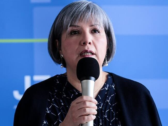 Patricia Linares, presidenta de la Jep. Foto: Colprensa