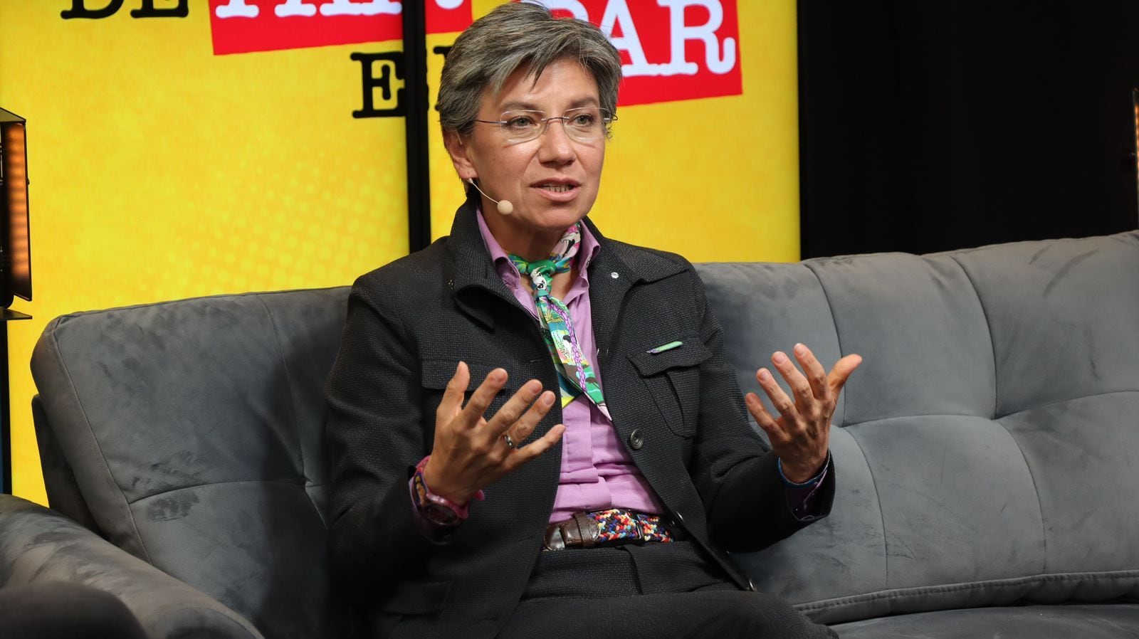 Alcaldesa Claudia López. W Radio