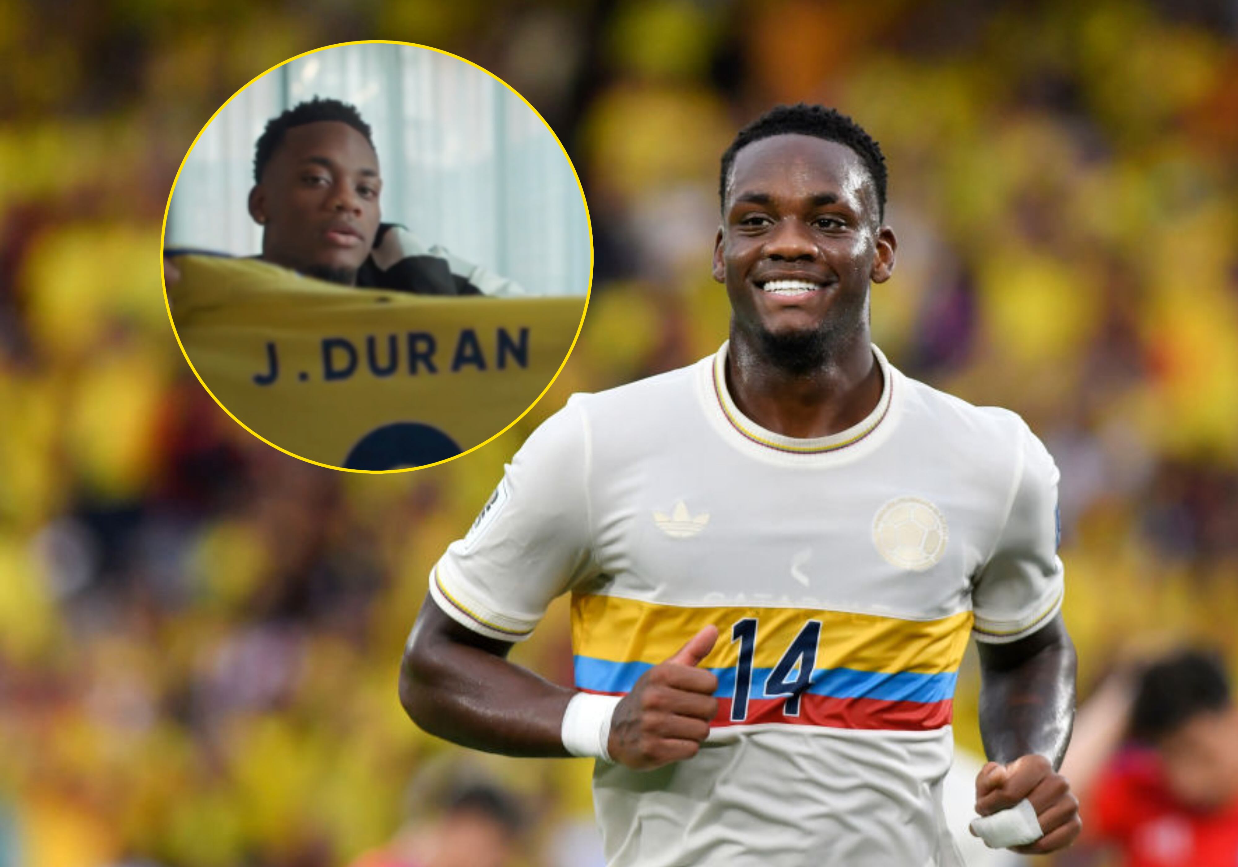 Jhon Jader Durán. Foto: (Gabriel Aponte/Getty Images) / Al-Nassr