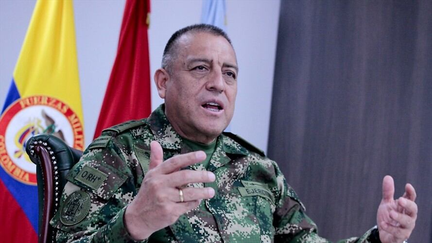 General Luis Fernando Navarro. Foto: Colprensa – Camila Díaz