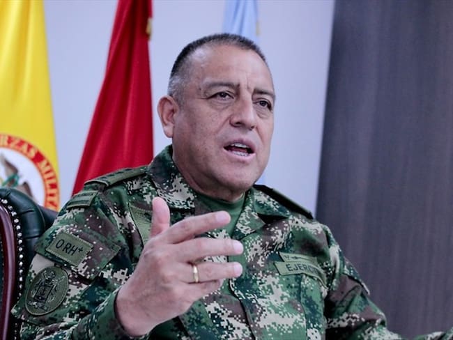 General Luis Fernando Navarro. Foto: Colprensa – Camila Díaz