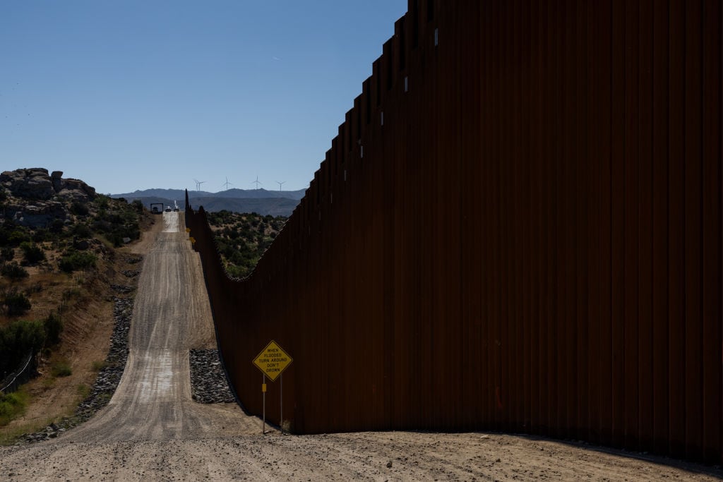Frontera de Estados Unidos y México. (Photo by Qian Weizhong/VCG via Getty Images)