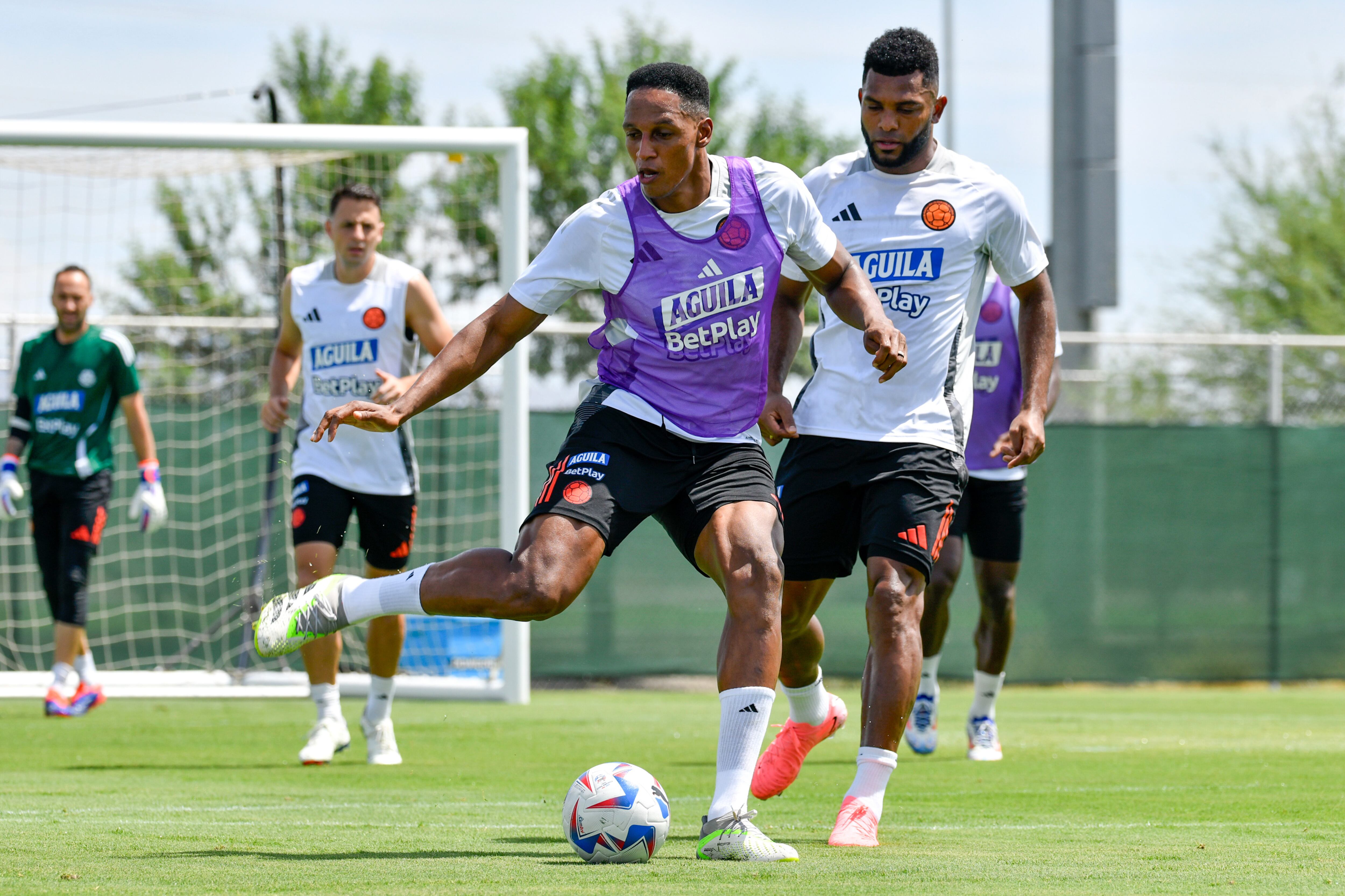Entrenamiento Selección Colombia. Foto: EFE.