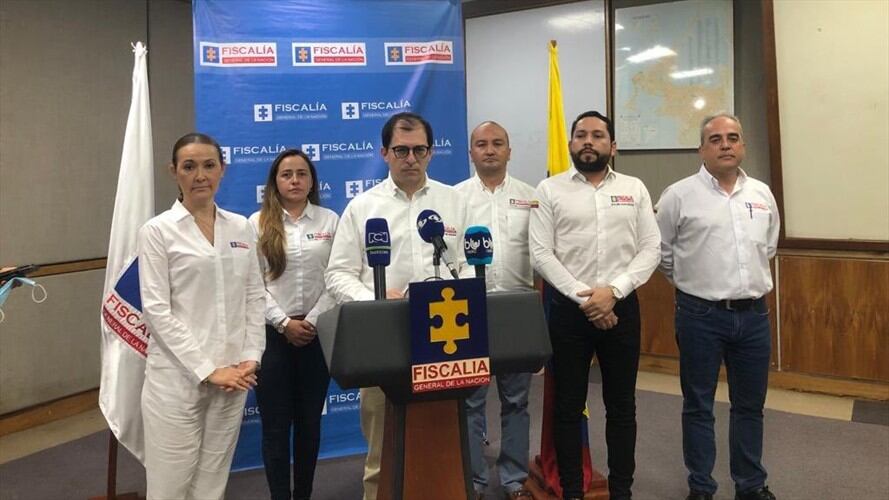 El fiscal Barboza hizo el anuncio este fin de semana desde Cartagena de Indias. Foto: Fiscalía General de la Nación