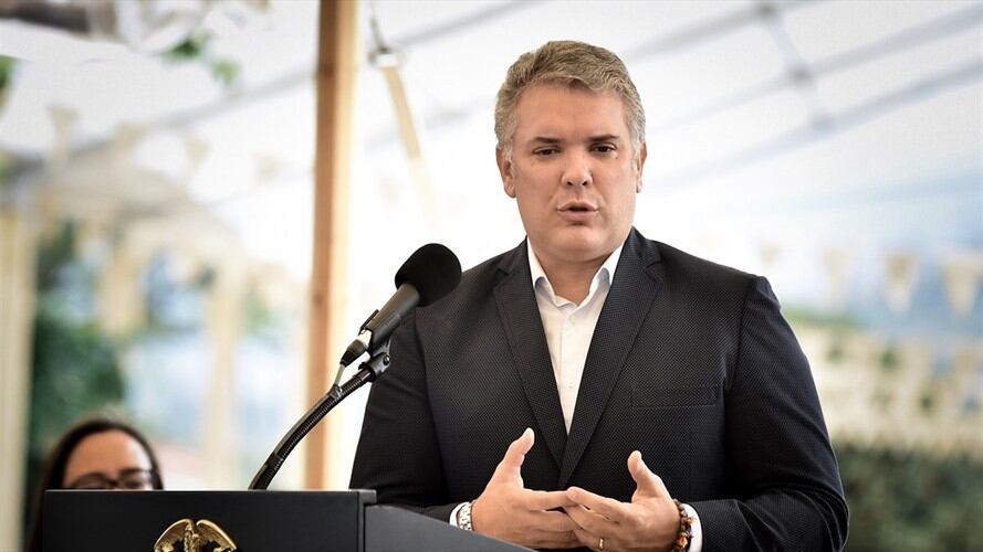 Iván Duque . Foto: Presidencia