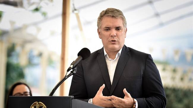 Iván Duque . Foto: Presidencia