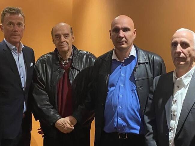 Álvaro Leyva se reunió con cuerpo diplomático. Foto: Colprensa.