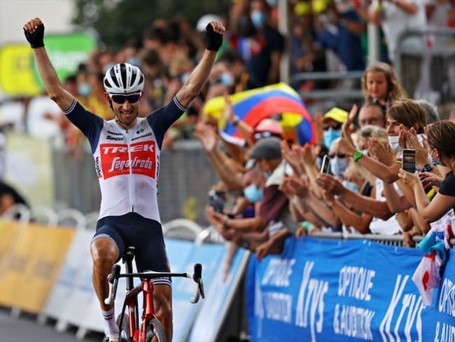 Bauke Mollema ganador de la 14 etapa del Tour de Francia 2021. Foto: Getty Images