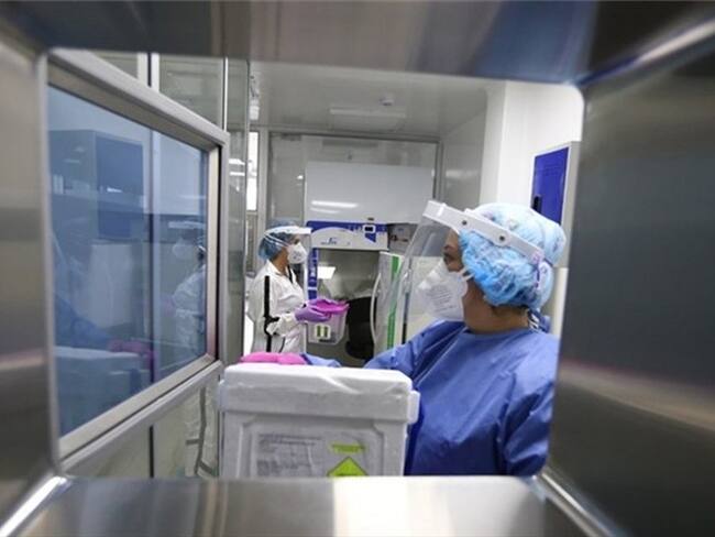 La administración municipal fue cerrada para realizar la correspondiente desinfección. . Foto: Gobernación de Boyacá