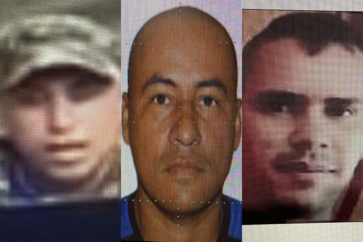 Estos son los cabecillas que son objetivo de alto valor de las Fuerzas Militares en el sur de Bolívar. Collage.