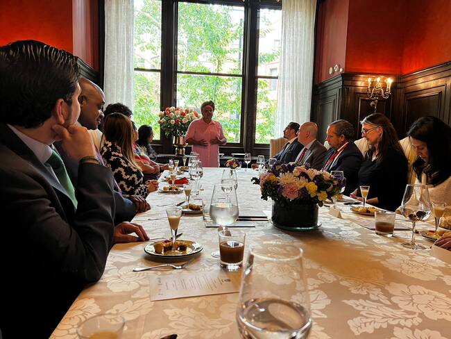 Congreso Iberoamericano de Gastronomía Binómico. Foto: Twitter Luis Gilberto Murillo.