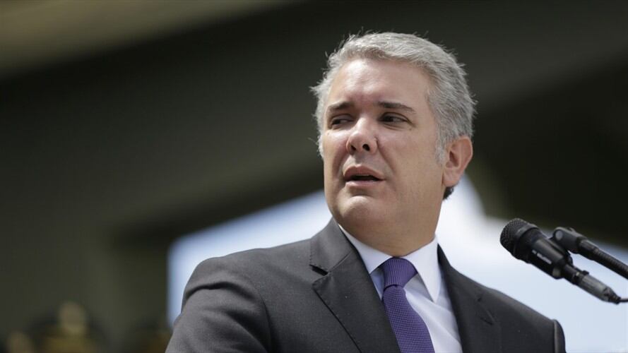 El presidente Iván Duque condenó los actos de violencia e intimidación durante las marchas estudiantiles.. Foto: