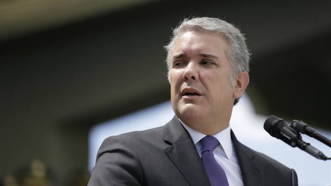 El presidente Iván Duque condenó los actos de violencia e intimidación durante las marchas estudiantiles.. Foto: