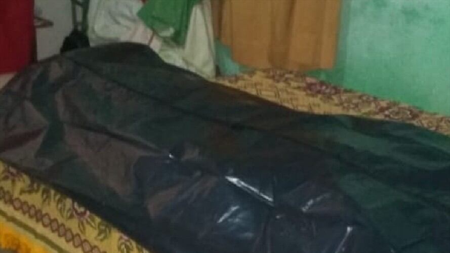 Cadáver casa . Foto:Suministrada.