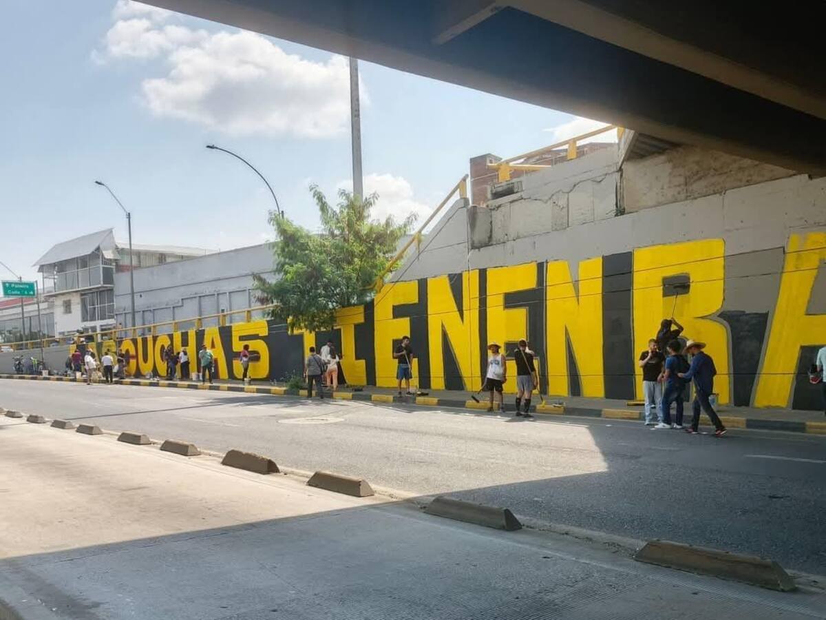 Alcaldía de Cali intervendrá mural “Las cuchas tienen razón” tras controversia