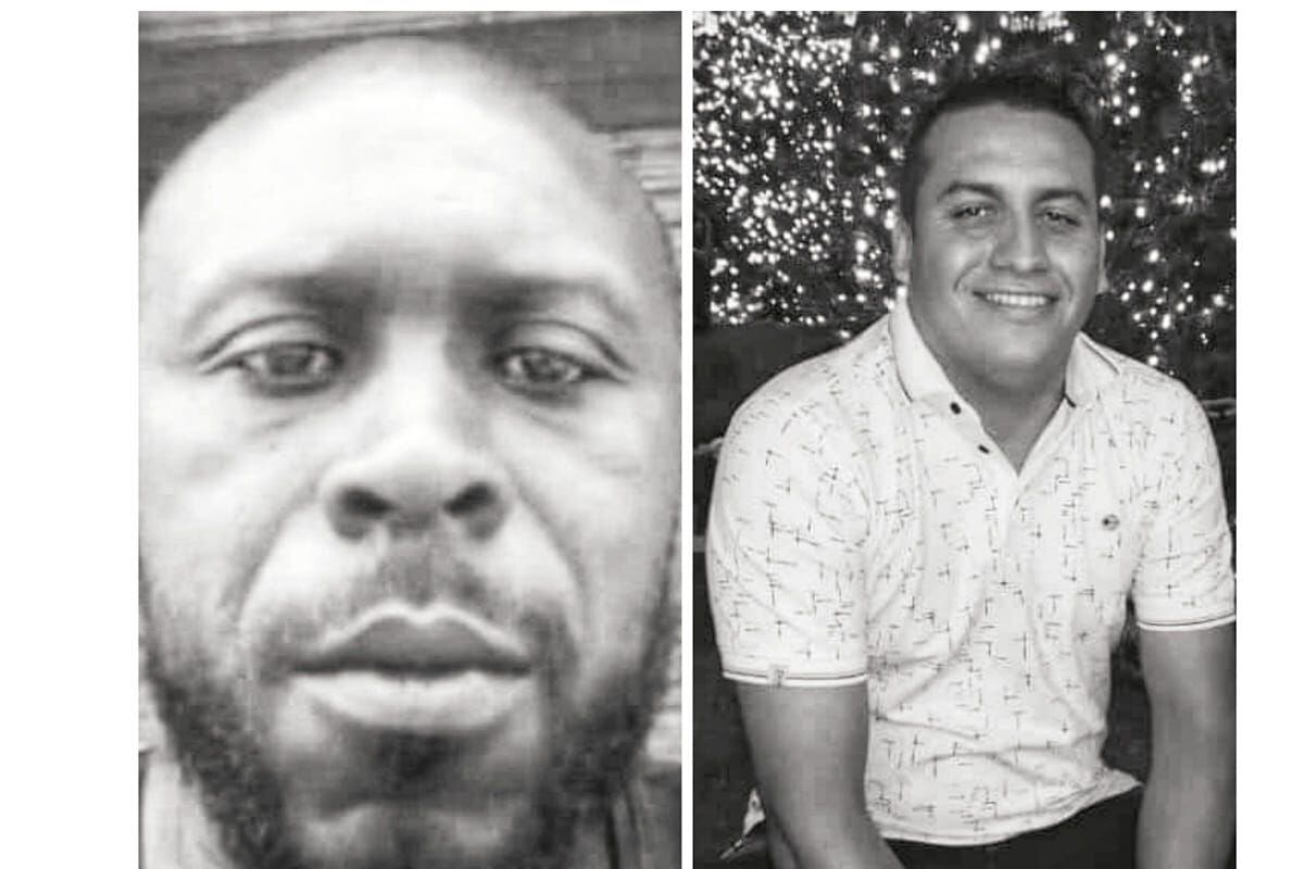 Las víctimas fueron identificadas como el líder social Edinson Murillo y su escolta Yeifer Medina Chivata. Crédito: Red de Apoyo Cauca.