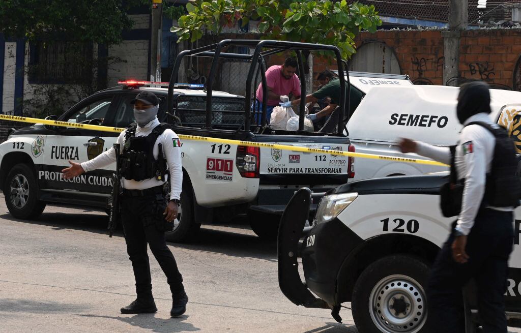 Policía mexicana. Foto: FRANCISCO ROBLES/AFP vía Getty Images