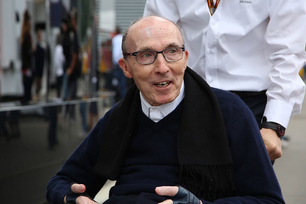 Frank Williams, Fundador de Williams Racing falleció este domingo. Créditos: Getty Images