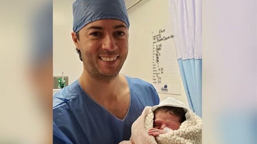 Avanza la recuperación de Aleia, hija del alcalde de Medellín. Foto: Instagram