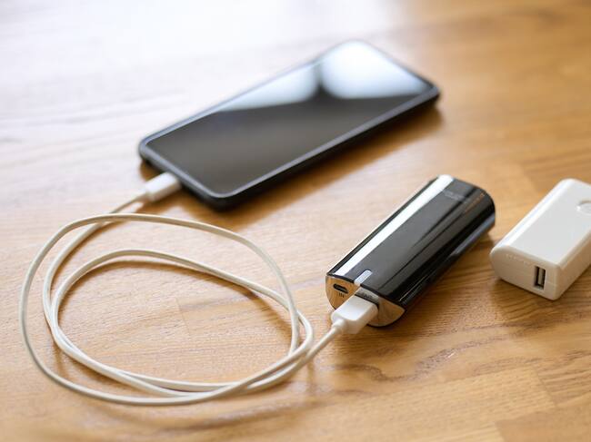 Batería portátil imagen de referencia. Foto: Getty Images.