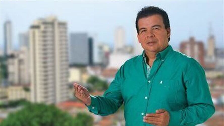 Candidato Chonto Ortíz, Cali. Foto: Colprensa
