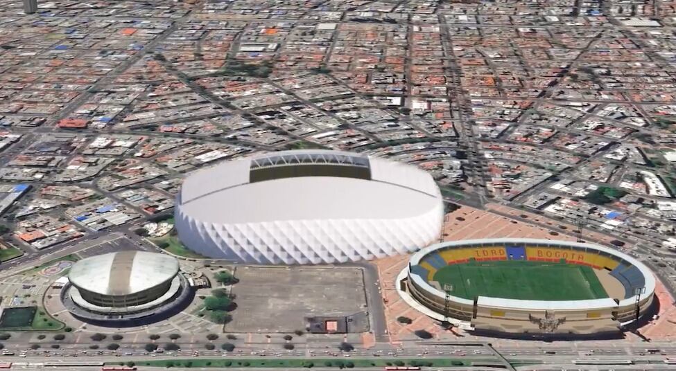 Bogotá tendrá un estadio nuevo. Foto: Alcaldía de Bogotá.
