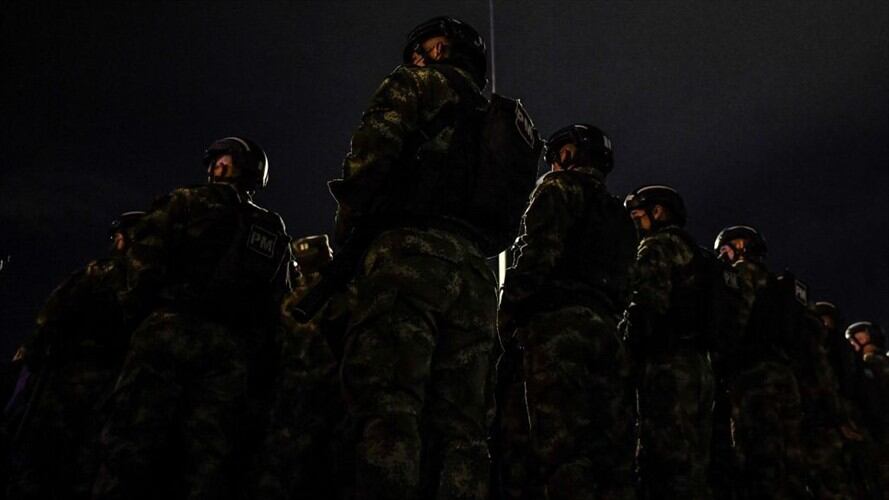 La Procuraduría General de la Nación pidió a la Corte Constitucional mantener el artículo 170 del Código de Policía que contempla la figura de asistencia militar. Foto: Getty Images / JUAN BARRETO