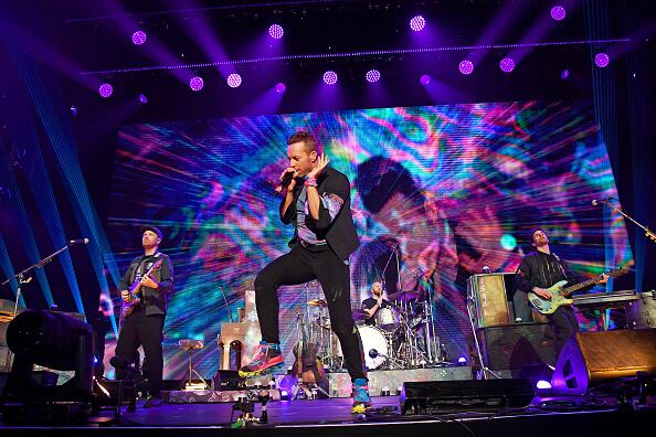Chris Martin, vocalista Coldplay. Foto: Getty