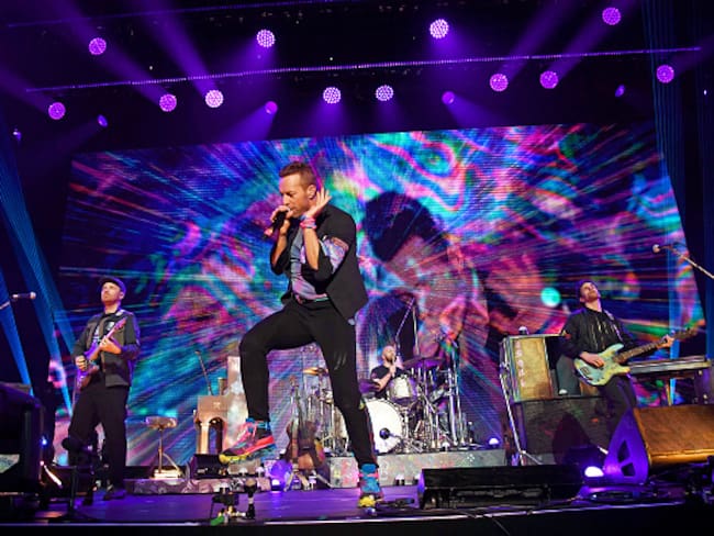 Chris Martin, vocalista Coldplay. Foto: Getty